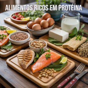 Alimentos Ricos em Proteína