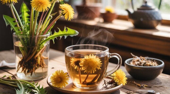 Chá de dente de leão como usar